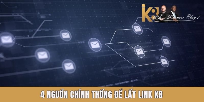 Link K8 - Lối Vào An Toàn Và Nhanh Gọn Cho Mọi Bet Thủ 4 nguồn chính thống để lấy link K8