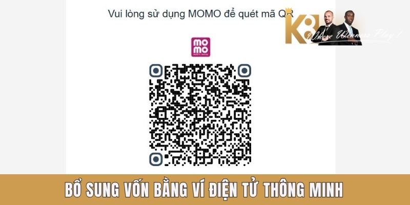 Nạp Tiền K8 - Siêu Tiện Lợi, An Toàn Và Nhanh Chóng Bổ sung vốn bằng ví điện tử thông minh